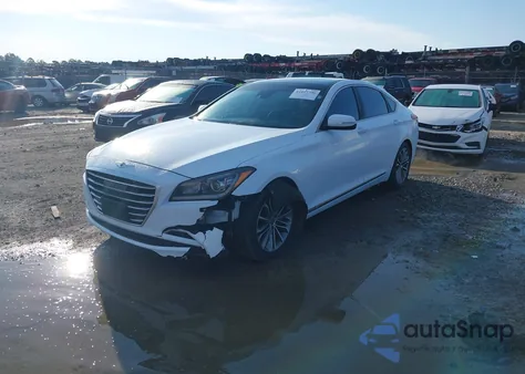 2015 Hyundai Genesis 3.8 from USA, damaged, VIN KMHGN4JE2FU101944